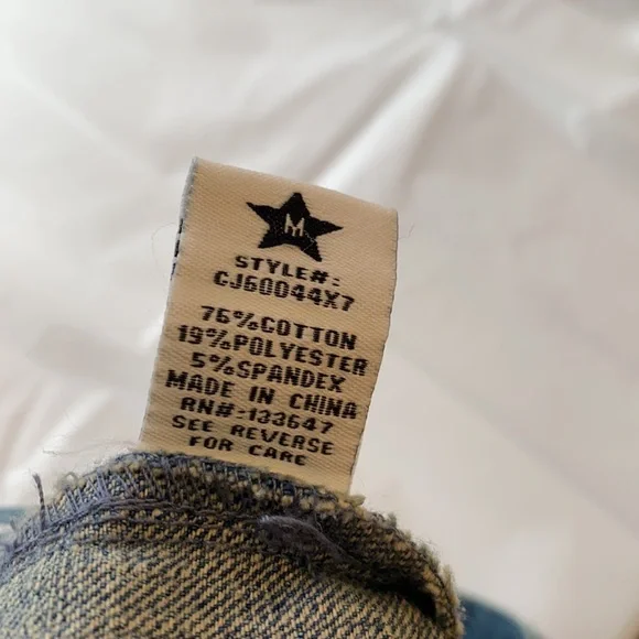 Distresses Celebrity Pink Cut Jacket Vest - Picture 4 of 4